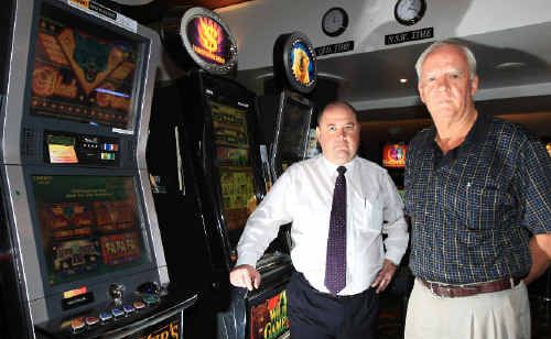 Twin Towns Services Club general manager Rob Smith and chairman Michael Fraser fear for the club’s future. Twin Towns Services Club general manager Rob Smith and chairman Michael Fraser fear for the club’s future.