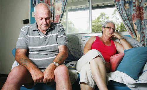 Paul and Gay Wadsworth recall their experience of the Christchurch earthquake. The couple were visiting their son Paul when the quake struck. Paul and Gay Wadsworth recall their experience of the Christchurch earthquake. The couple were visiting their son Paul when the quake struck.