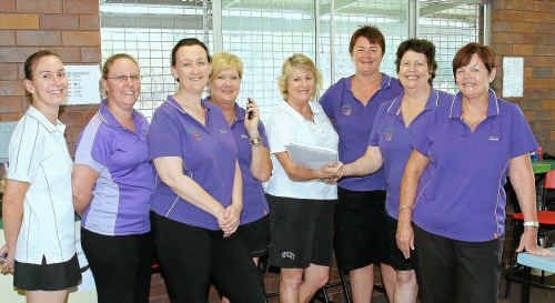 From left, Bonnie Bruce, Cyndi Allen, Fiona Gordon, Kerry Beadman, Marg Hayward, Brooke Burton, Cathy Walls and Keren Cousemacker. From left, Bonnie Bruce, Cyndi Allen, Fiona Gordon, Kerry Beadman, Marg Hayward, Brooke Burton, Cathy Walls and Keren Cousemacker.