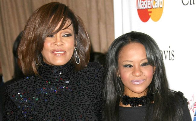 Whitney Houston and Bobbi Kristina 'Krissi' Brown