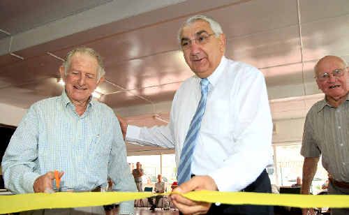National Party MP for Lismore Thomas George at the opening of his Murwillumbah campaign office yesterday. National Party MP for Lismore Thomas George at the opening of his Murwillumbah campaign office yesterday.