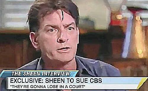 RANTING STILL: Sheen. RANTING STILL: Sheen.