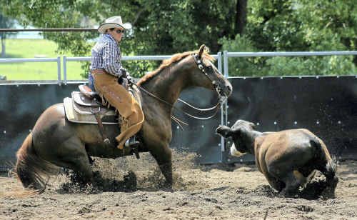 This riders shows how it is done. They will get another chance when the Big River Cutting Club hosts its anniversary event on April 16-17. This riders shows how it is done. They will get another chance when the Big River Cutting Club hosts its anniversary event on April 16-17.