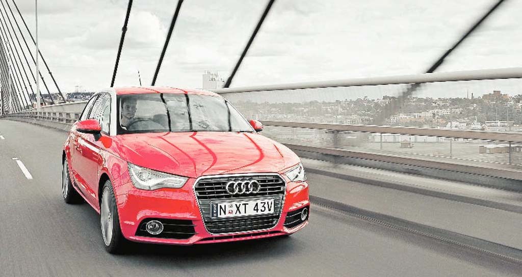The Audi A1 shares its underpinnings with the VW Polo that has been lauded the world over. The Audi A1 shares its underpinnings with the VW Polo that has been lauded the world over.