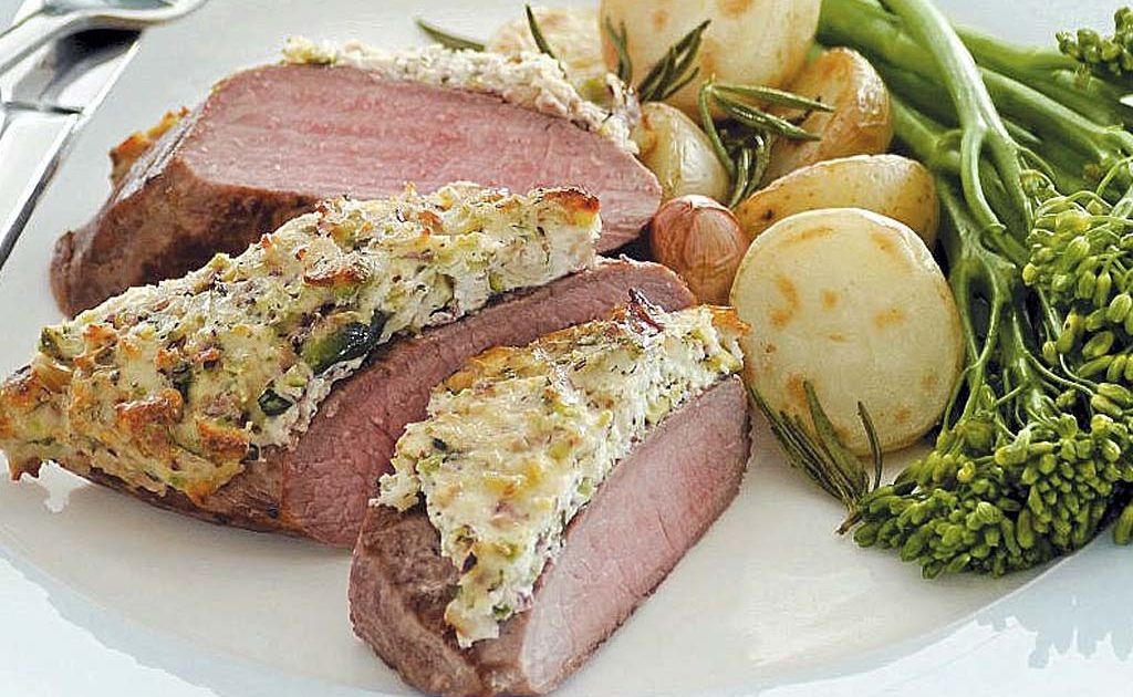 Lamb backstrap with pistachio and Brazil nut crust. Lamb backstrap with pistachio and Brazil nut crust.
