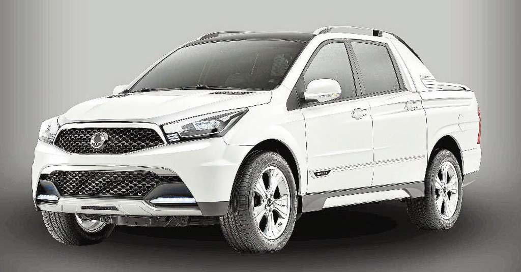 The new Ssangyong Actyon utility is likely to go on sale in Australia and across the globe from early 2012. The new Ssangyong Actyon utility is likely to go on sale in Australia and across the globe from early 2012.