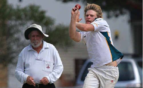 James Adams in full flight for Cudgen. James Adams in full flight for Cudgen.