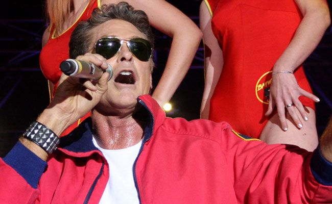 David Hasselhoff.
David Hasselhoff.