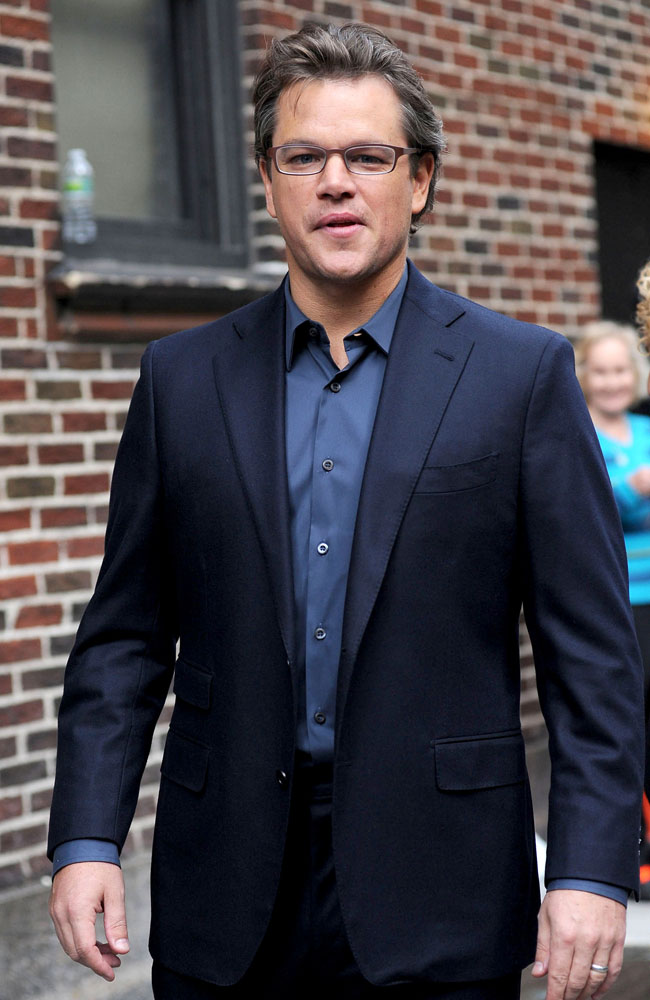 Matt Damon. Matt Damon.