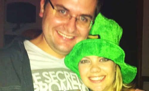 Toowoomba’s Beauty and the Geek winner Michael Price has a drink with his new girlfriend Kristy Britt. Toowoomba’s Beauty and the Geek winner Michael Price has a drink with his new girlfriend Kristy Britt.