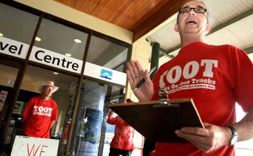 Residents have campaigned to bring the train back to Murwillumbah. Residents have campaigned to bring the train back to Murwillumbah.