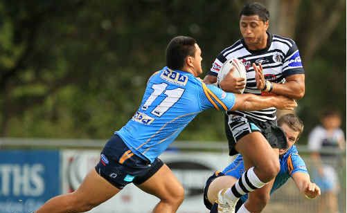 Dominique Peyroux on the boil. He could switch to the centres for tomorrow’s big game at Piggabeen. Dominique Peyroux on the boil. He could switch to the centres for tomorrow’s big game at Piggabeen.