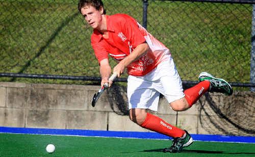 Murwillumbah’s James Walker takes on the Bobcats’ defence. Murwillumbah’s James Walker takes on the Bobcats’ defence.