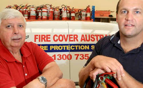 Leo Peek and Dan Collins have relocated Fire Cover Australia to give their staff better working conditions. Leo Peek and Dan Collins have relocated Fire Cover Australia to give their staff better working conditions.