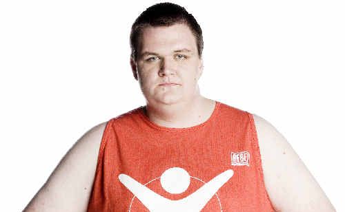 Nathaniel Challenor is still in weight-loss training despite being voted off the TV reality show, The Biggest Loser. Stephen Baccon Nathaniel Challenor is still in weight-loss training despite being voted off the TV reality show, The Biggest Loser. Stephen Baccon