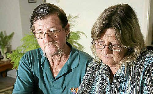 Pensioners Gary and Vera Gladman going over the skyrocketing power bills they are struggling to pay. Pensioners Gary and Vera Gladman going over the skyrocketing power bills they are struggling to pay.
