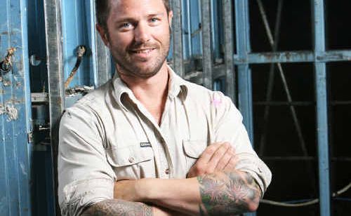 Carpenter Michael Stephenson was named runner-up hottest tradie. Carpenter Michael Stephenson was named runner-up hottest tradie.