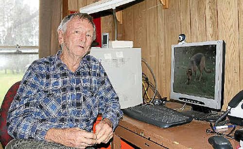 Dick Richards is warning others of certain internet practices. Photo: Rodney Stevens Dick Richards is warning others of certain internet practices. Photo: Rodney Stevens