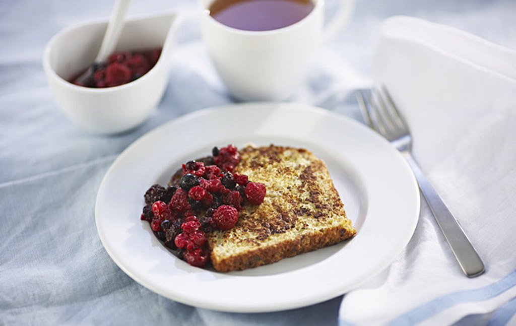 French toast is a sweet Mother's Day treat for breakfast in bed.