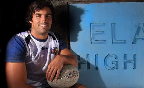 Nat Barnes, the Tweed Seagulls winger and Elanora High School chaplain. Nat Barnes, the Tweed Seagulls winger and Elanora High School chaplain.