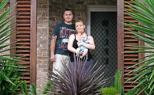 Ben, Sarah and baby Cooper Konemann love living in Gracemere after moving from the Sunshine Coast in 2009. Ben, Sarah and baby Cooper Konemann love living in Gracemere after moving from the Sunshine Coast in 2009.