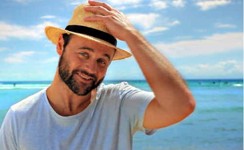 Gyton Grantley, who recently starred in Underbelly, is helping promote Queensland as a holiday destination. Gyton Grantley, who recently starred in Underbelly, is helping promote Queensland as a holiday destination.