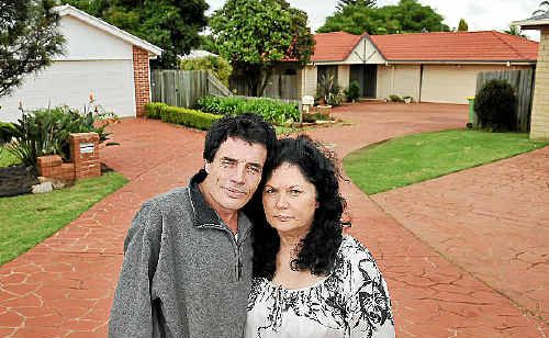 Deseree Hogan, with her friend Bryan Shearer, claims she is being victimised by her stuck-up neighbours for living in a social housing home. Deseree Hogan, with her friend Bryan Shearer, claims she is being victimised by her stuck-up neighbours for living in a social housing home.