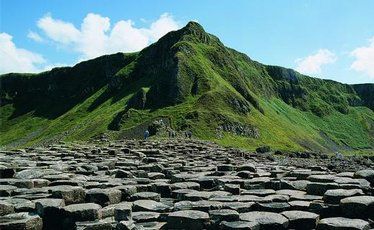 The Giant's Causeway in Northern Ireland was formed over 55 million years ago. Photo / Northern Ireland Tourism Board The Giant's Causeway in Northern Ireland was formed over 55 million years ago. Photo / Northern Ireland Tourism Board
