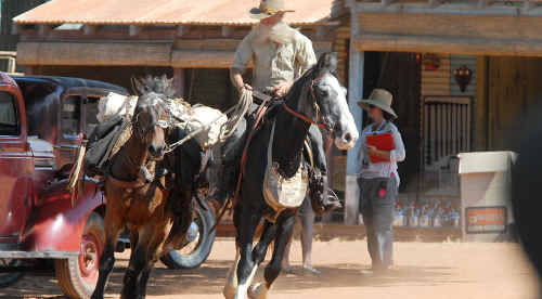Bowen had a brush with fame when parts of the $130 million movie Australia were filmed there in 2007, earning a nickname Bowenwood, which was painted on the town’s iconic water tank. Bowen had a brush with fame when parts of the $130 million movie Australia were filmed there in 2007, earning a nickname Bowenwood, which was painted on the town’s iconic water tank.