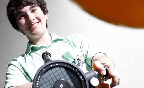 Year 11 Bundamba Secondary College student Kayne Harris is one of 20 Australians to win a NASA scholarship. Year 11 Bundamba Secondary College student Kayne Harris is one of 20 Australians to win a NASA scholarship.