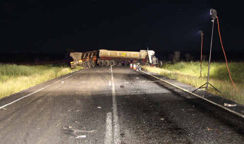 Warren Gattera, 40, of Beerwah, was killed in this central Queensland crash. Warren Gattera, 40, of Beerwah, was killed in this central Queensland crash.