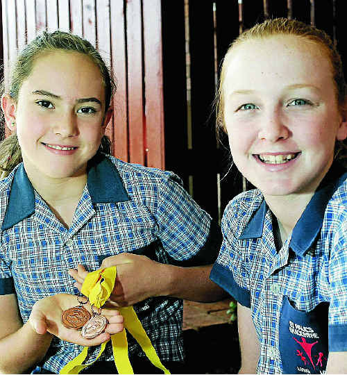 St Paul’s Primary School can boast two top swimmers in Matilda Phelan, 11 and Katelyn Lynch, 10. St Paul’s Primary School can boast two top swimmers in Matilda Phelan, 11 and Katelyn Lynch, 10.