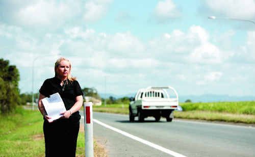 Michelle Leeson is petitioning for upgrades to the Bruce Highway after her immediate family members all died in a car accident on Australia Day. Michelle Leeson is petitioning for upgrades to the Bruce Highway after her immediate family members all died in a car accident on Australia Day.