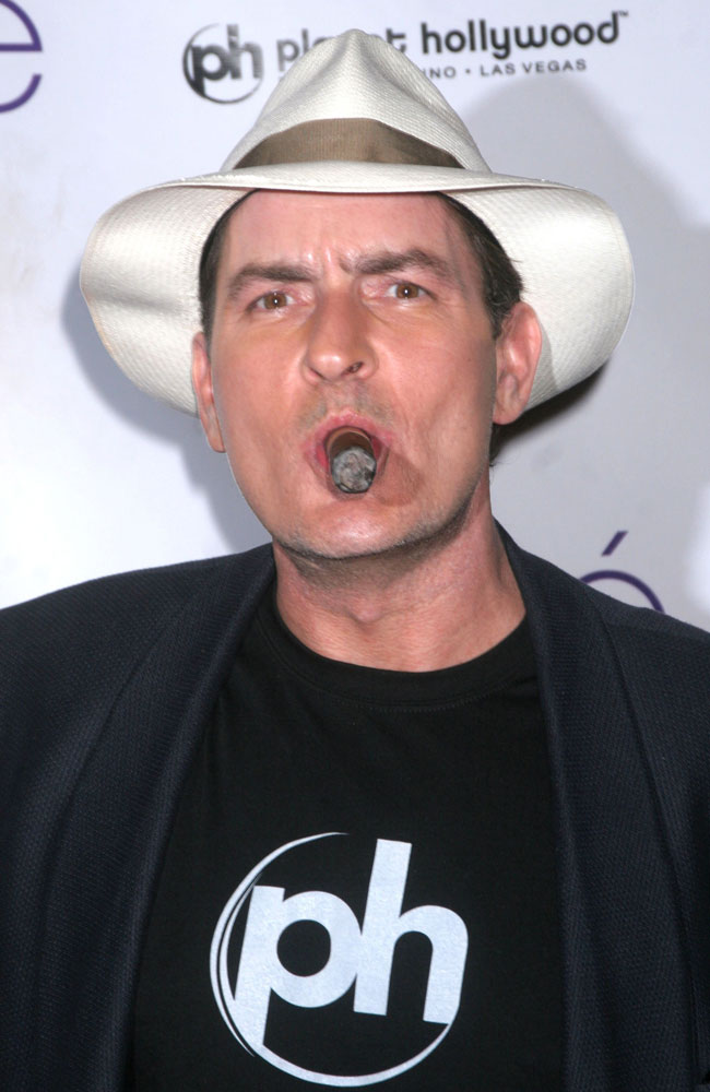 Charlie Sheen. Charlie Sheen.