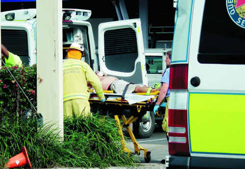 Hervey Bay painter John Appelhof was electrocuted on the job yesterday afternoon. Hervey Bay painter John Appelhof was electrocuted on the job yesterday afternoon.