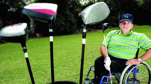 Dave Sawtell has ambitions to compete at the world long driving championships in the United States. Dave Sawtell has ambitions to compete at the world long driving championships in the United States.