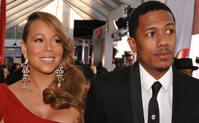 Mariah Carey and Nick Cannon. Mariah Carey and Nick Cannon.