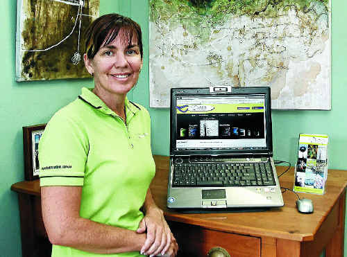 Devine Art Online’s Katrina Elliott wants the National Broadband Network rolled out quickly. Devine Art Online’s Katrina Elliott wants the National Broadband Network rolled out quickly.