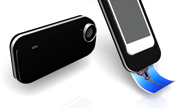 The cryptically named Sophie, is an iPhone case which prints photos just like a Polaroid. The cryptically named Sophie, is an iPhone case which prints photos just like a Polaroid.