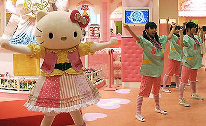 A Hello Kitty theme park is to be built in China. A Hello Kitty theme park is to be built in China.