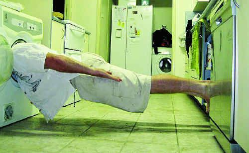 One planker chooses whitegoods as his platform. One planker chooses whitegoods as his platform.