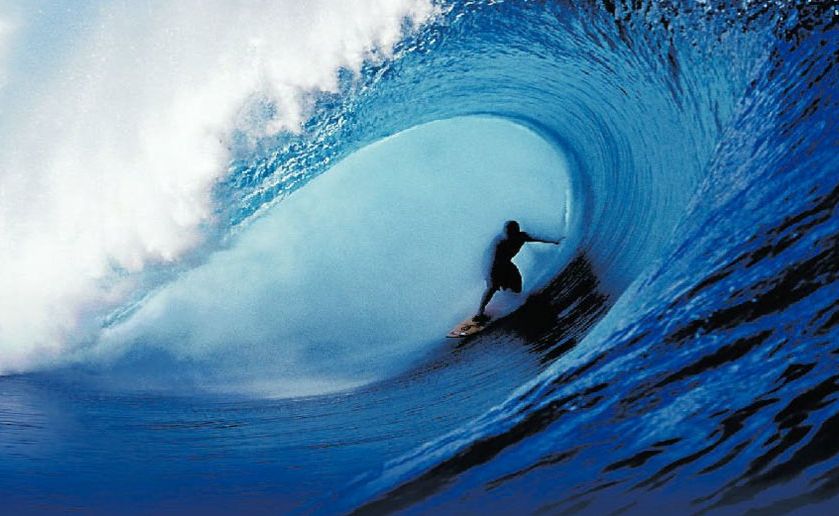 Teahupoo is no ordinary wave. Teahupoo is no ordinary wave.