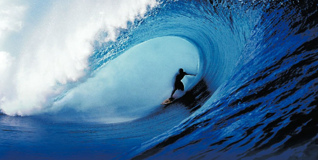Teahupoo is no ordinary wave. Teahupoo is no ordinary wave.