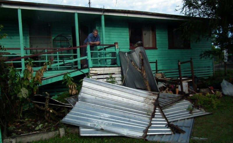 Maryborough residents are facing a big clean-up after a big storm. Maryborough residents are facing a big clean-up after a big storm.