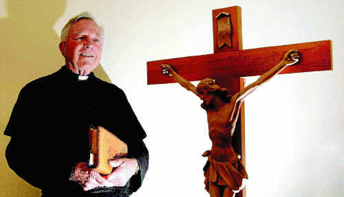 Father Reg Mills says the clergymen will become part of communities in Queensland and NSW. Father Reg Mills says the clergymen will become part of communities in Queensland and NSW.