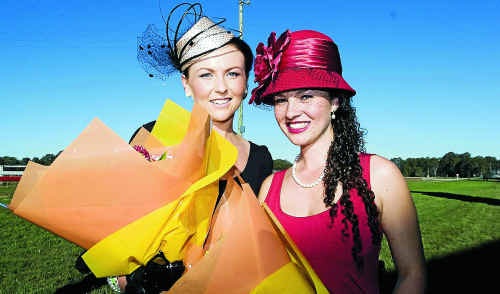 Fashions on the Field winner (left) and Belinda Bentley and runner-up Chloe Lyons, both of Casino, at the Casino RSM Beef Week Cup. Fashions on the Field winner (left) and Belinda Bentley and runner-up Chloe Lyons, both of Casino, at the Casino RSM Beef Week Cup.