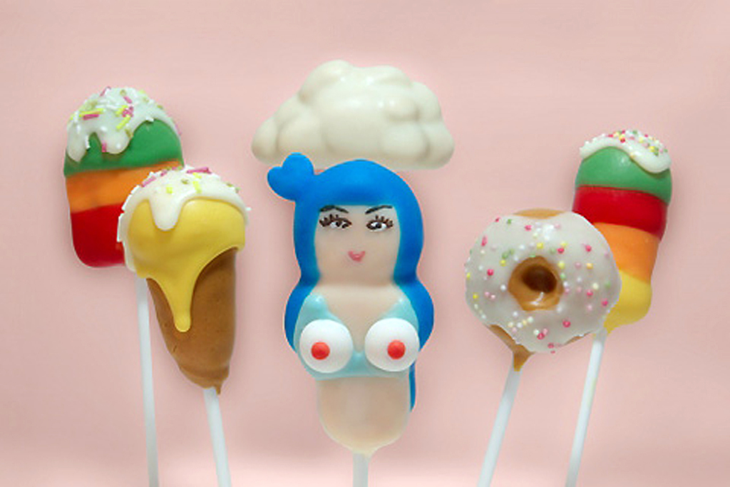 Cakey Perry will feature sweet treats inspired by Katy Perry's California Gurls music video. Cakey Perry will feature sweet treats inspired by Katy Perry's California Gurls music video.