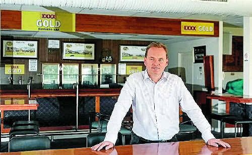 Denis Cox, the chief executive officer for the RJC in the members bar which will be part of the $2 million revamp at Callaghan Park. Denis Cox, the chief executive officer for the RJC in the members bar which will be part of the $2 million revamp at Callaghan Park.