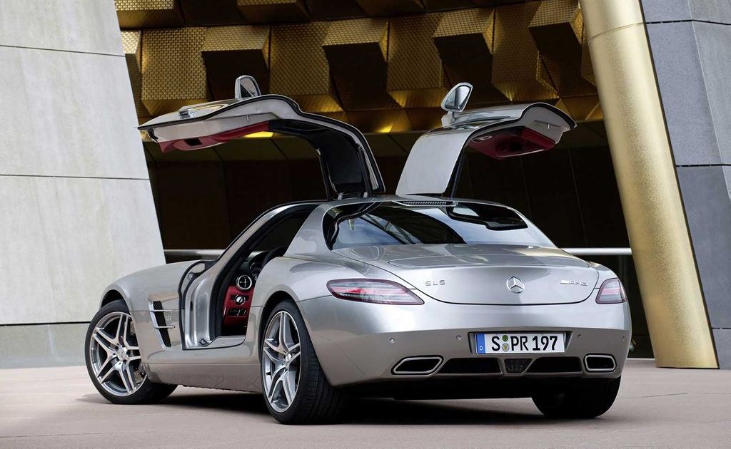 The Mercedes-Benz SLS AMG V12. The Mercedes-Benz SLS AMG V12.