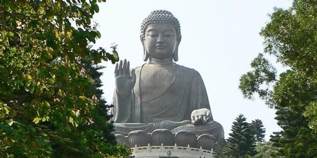 Lantau Island features one of the world's biggest Buddhas. Lantau Island features one of the world's biggest Buddhas.